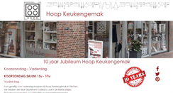 Desktop Screenshot of hoopkeukengemak.nl